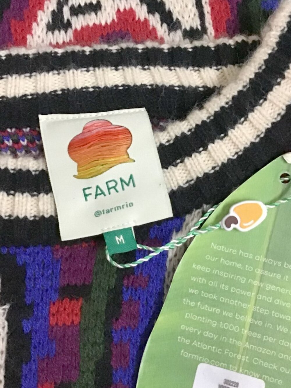 Farm Rio Mystic Trip Sweater Dress - Picture 12 of 16